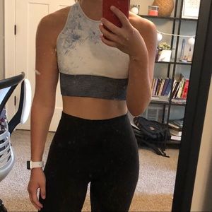 Lululemon Ebb to Street Racerback Crop Tank Top